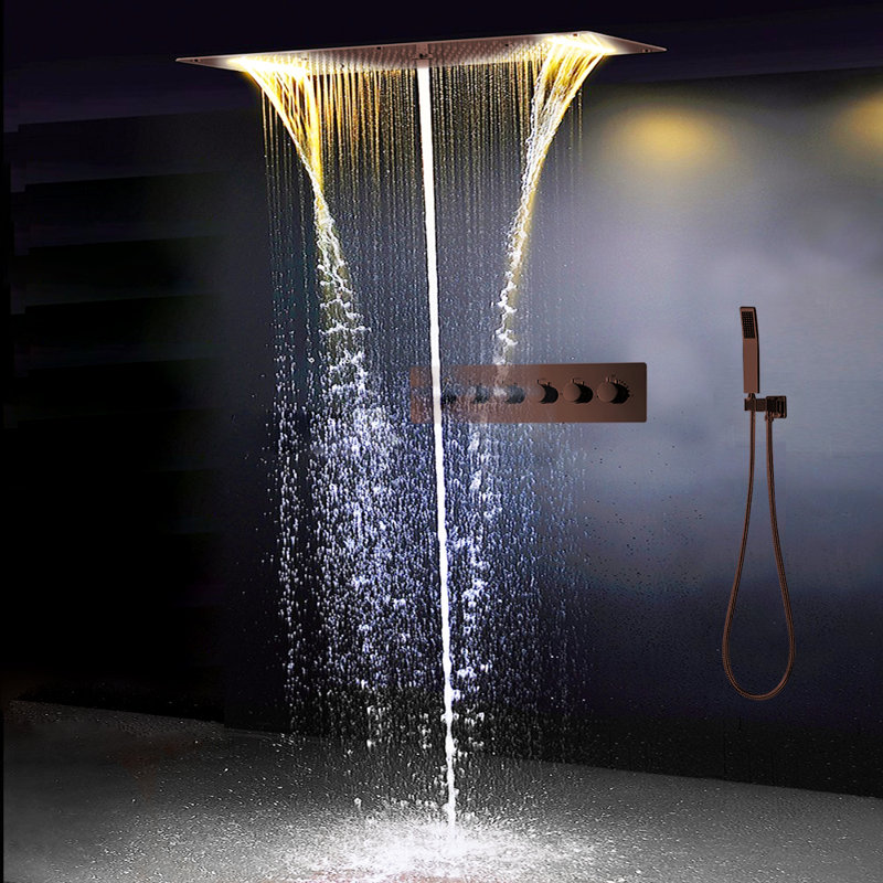 FontanaShowers Extreme Luxury 3Way Volume Control Complete Shower